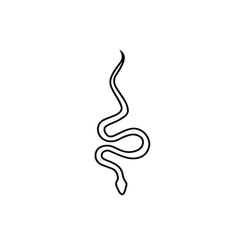 קעקוע נחש נקי